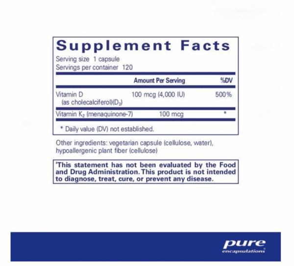 Vitamin D3 & K2 - Image 2